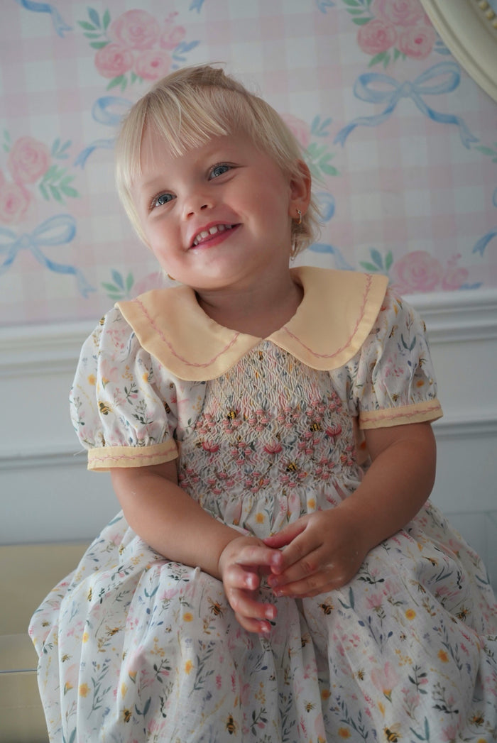 Bianca Bee Handsmocked Girl Dress