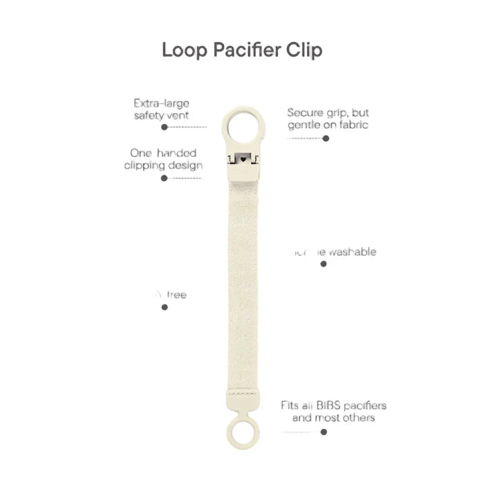 Pacifier Clip Loop - Sage