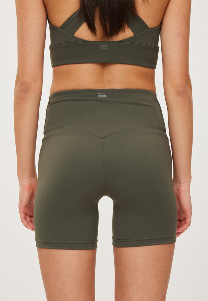 Rethinkit Bike Shorts Butter Soft Tights 9519 charcoal olive