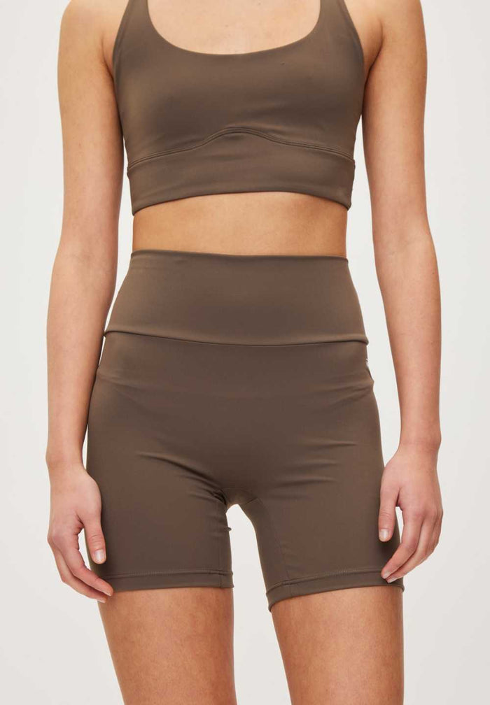 Rethinkit Bike Shorts Butter Soft Tights 3053 dark brown
