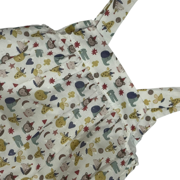 Birthday Animals Hat Boy Romper/Bubble