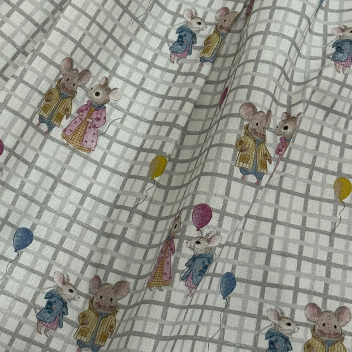Birthday Mouse Handsmocked Dress