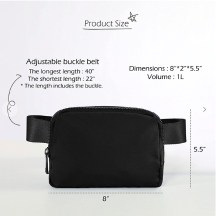 Black Belt Bag