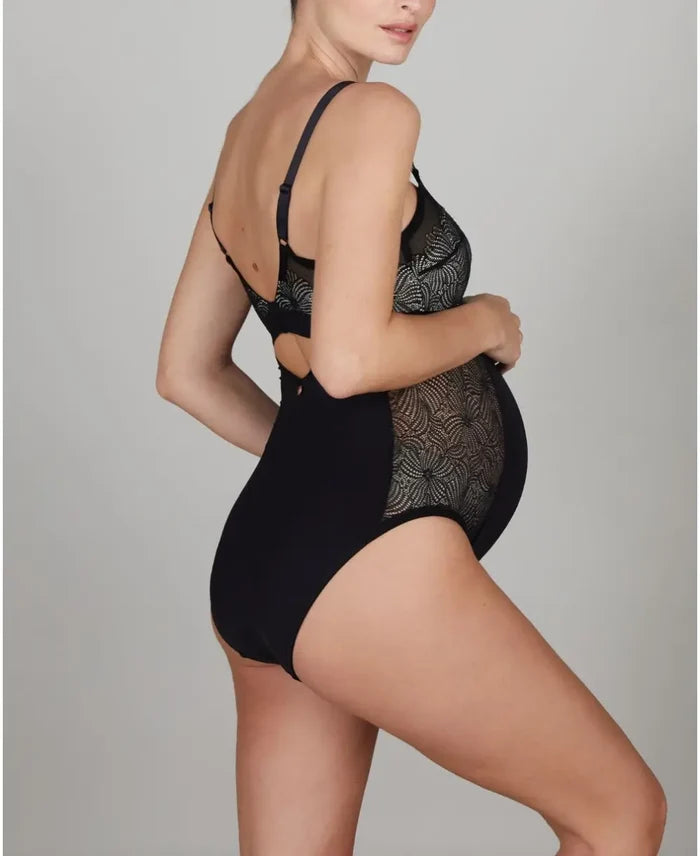 Black Dahlia pregnancy and nursing bodysuit - Body