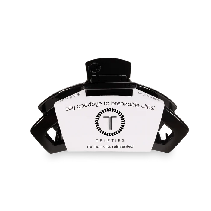 Black Hair Clip- Medium