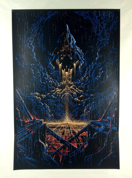Blade Runner (Takeoff) by Kilian Eng, 24" x 36" Screen Print
