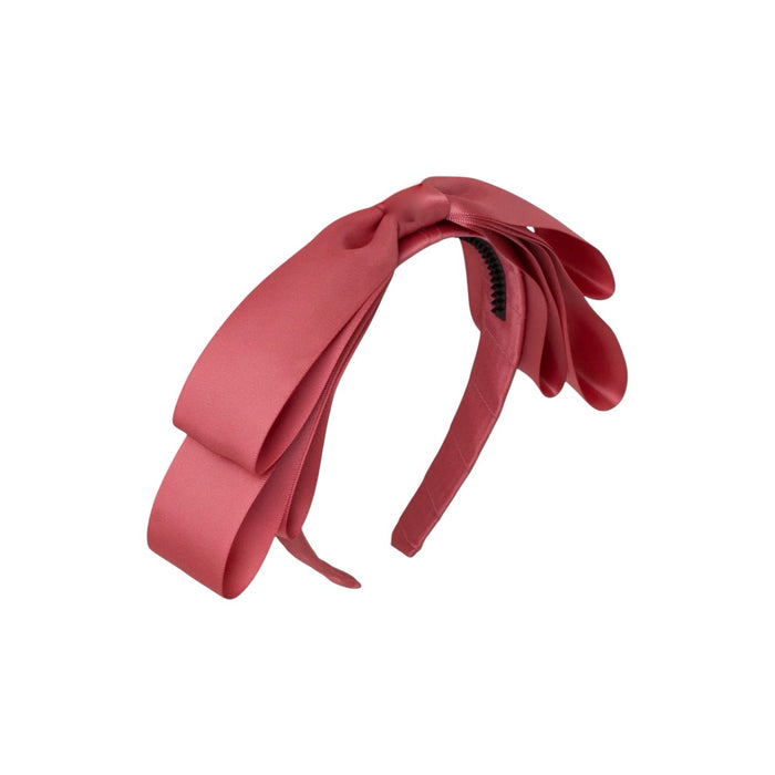 Blair Bow Cinnamon Satin Headband