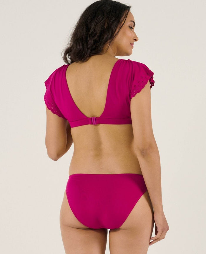 Bloom padded maternity bikini - Fushia