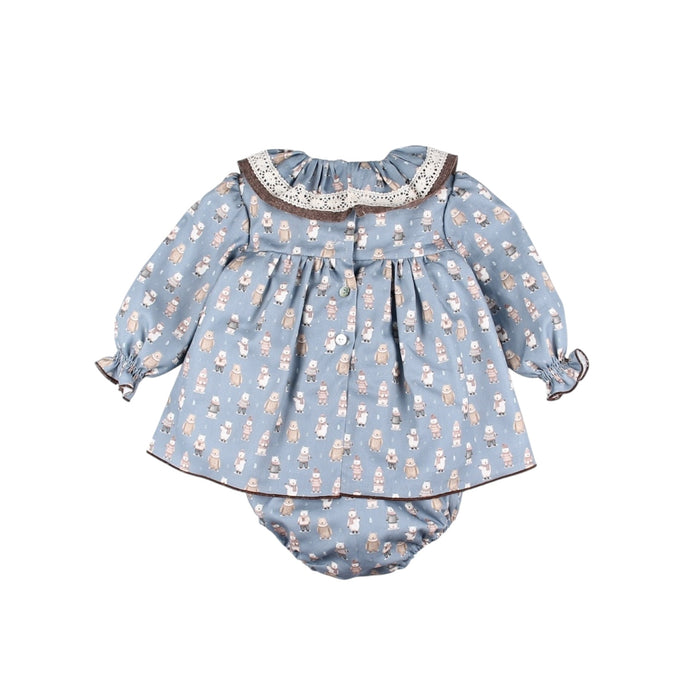 Blue Bears Girl 2-Pc Set