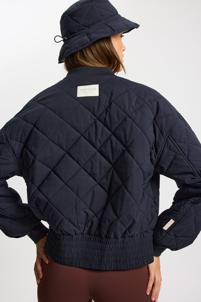 Rethinkit Bomber Jacket Lyon Jacket 1596 dark navy