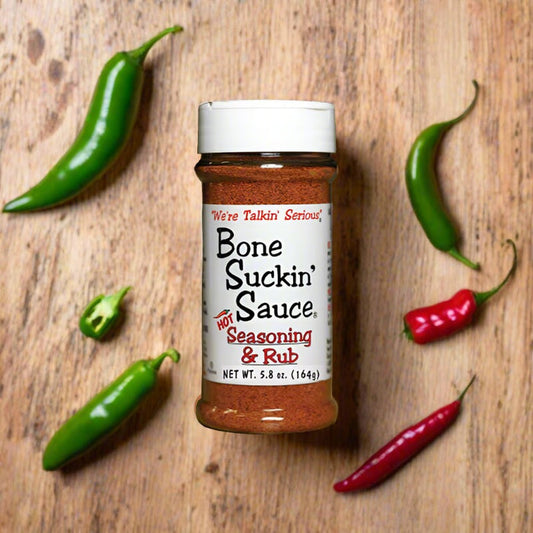 bone suckin sauce hot seasoning and rub