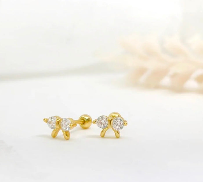 Bows Stud Earrings