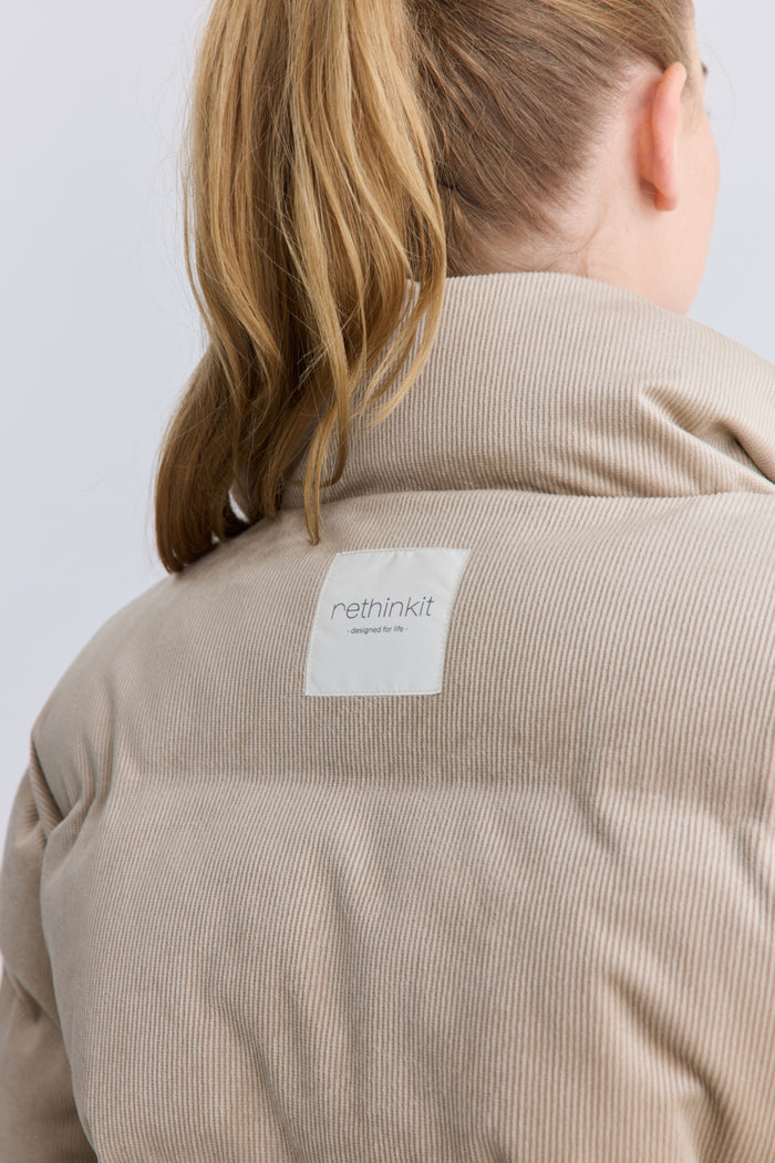Rethinkit Boxi Jacket Shelter Corduroy Jacket 3044 cream toffee