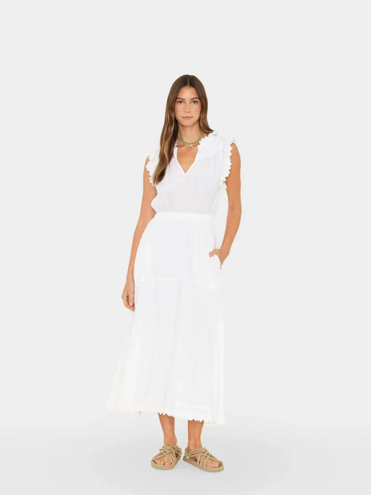 Britta Dress - White