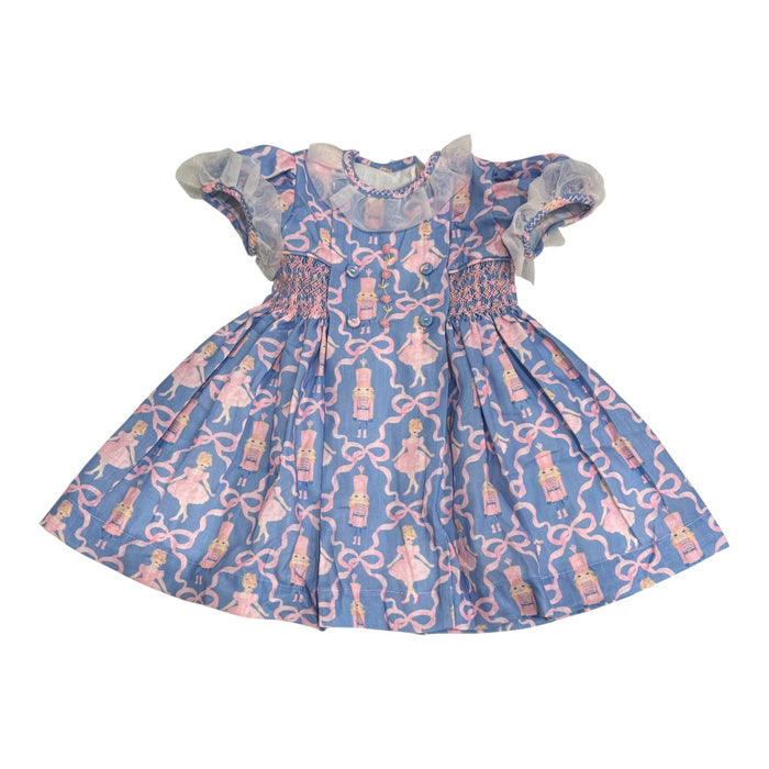 Bruna Ballerina Nutcracker Handsmocked Dress