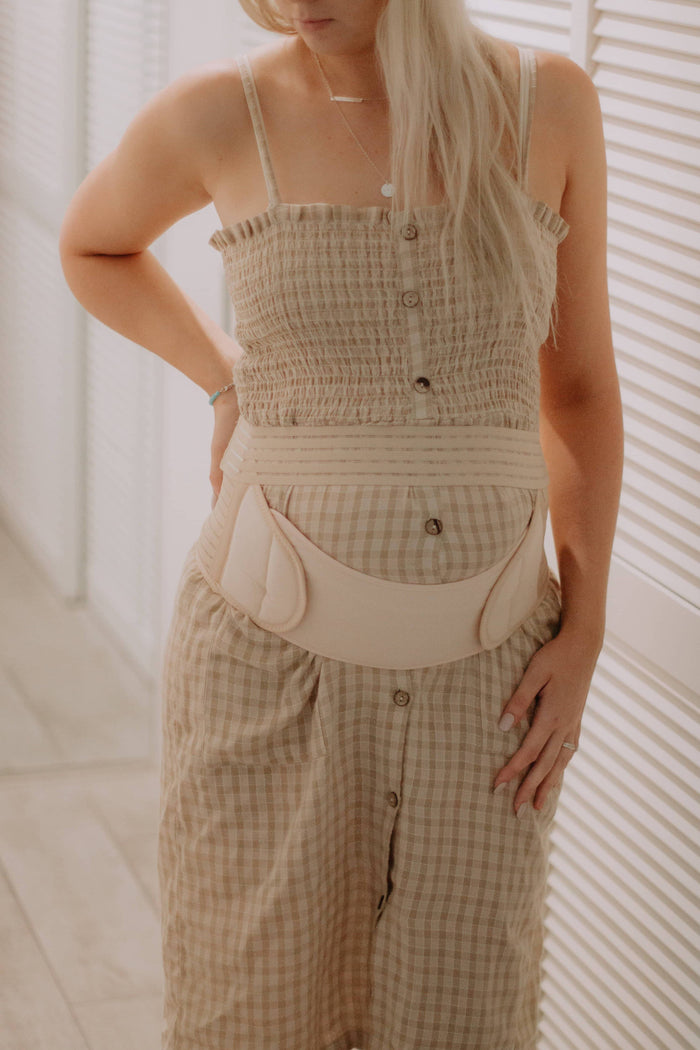 Bubba Bump - Pregnancy Support Belly Belt - Nude / 14-16