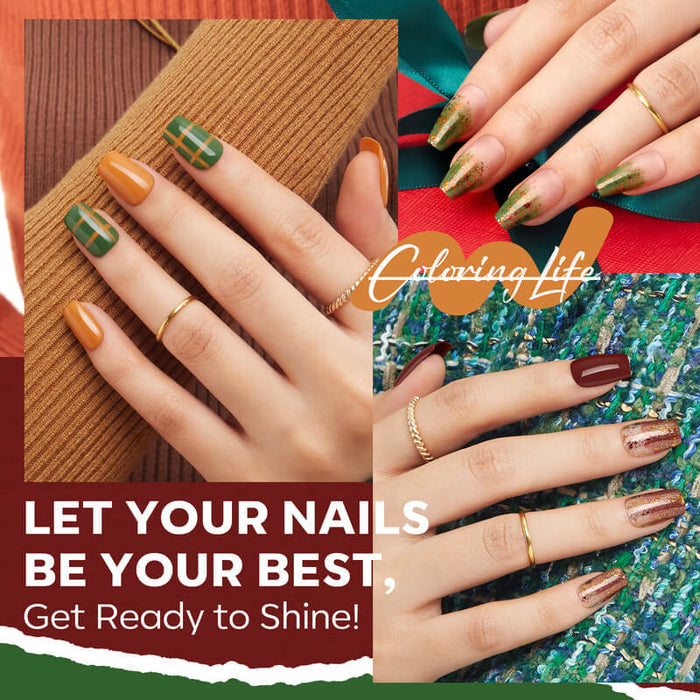 Burgundy Nail Polish Kit MODELONES #