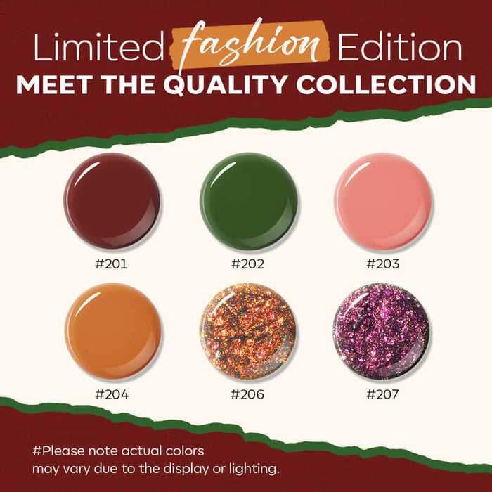Burgundy Nail Polish Kit MODELONES #