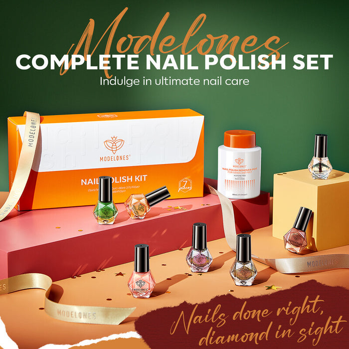 Burgundy Nail Polish Kit MODELONES #