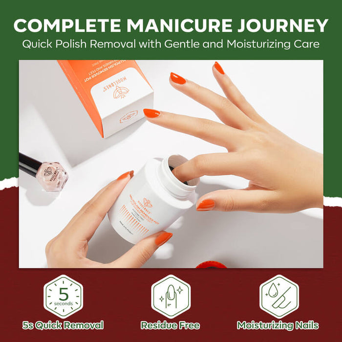 Burgundy Nail Polish Kit MODELONES #