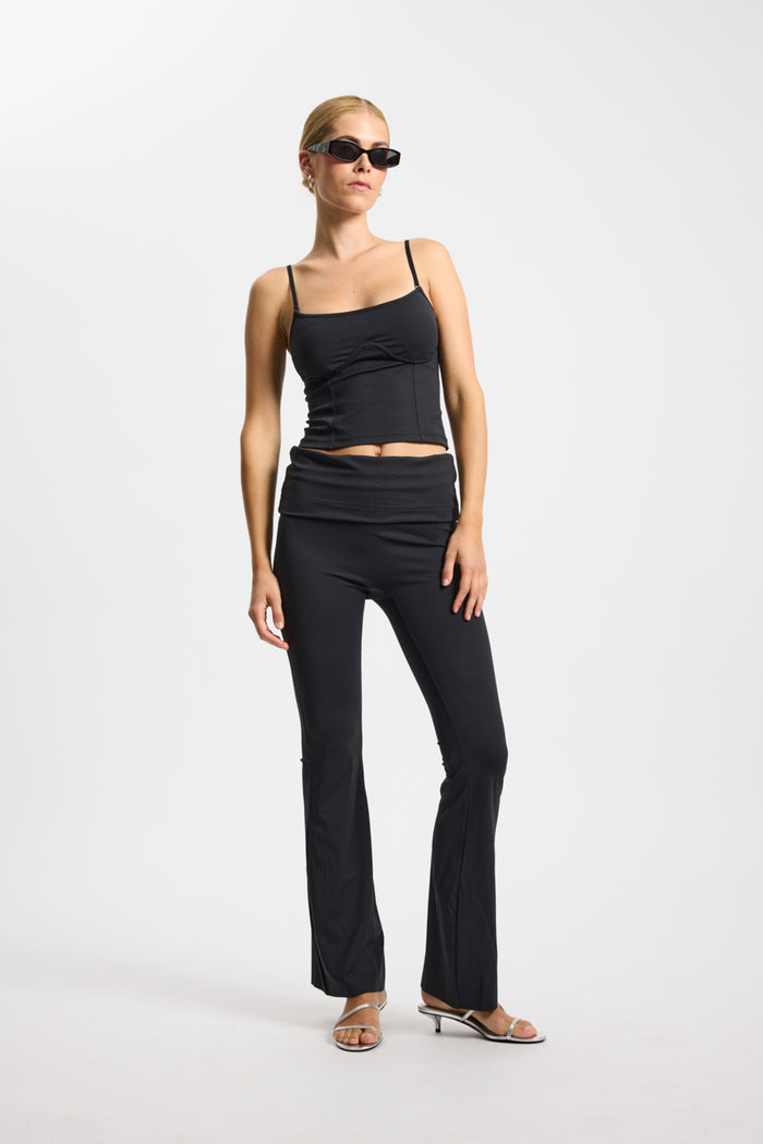 Rethinkit Butter Soft Flare Tights All day Legging 0021 black