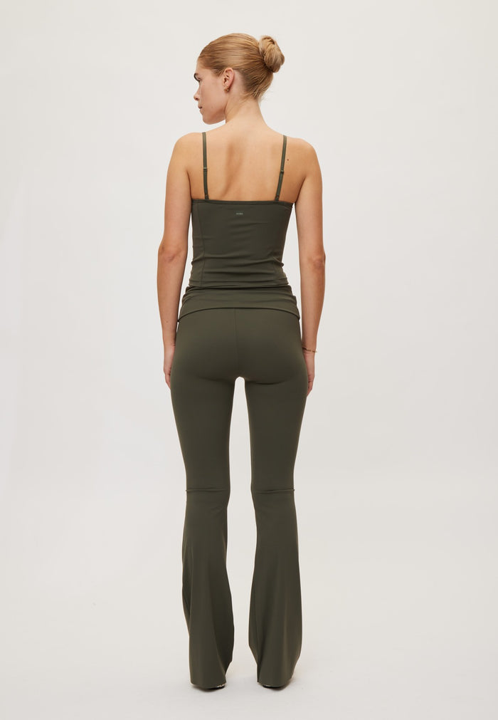 Rethinkit Butter Soft Flare Tights All day Legging 9519 charcoal olive