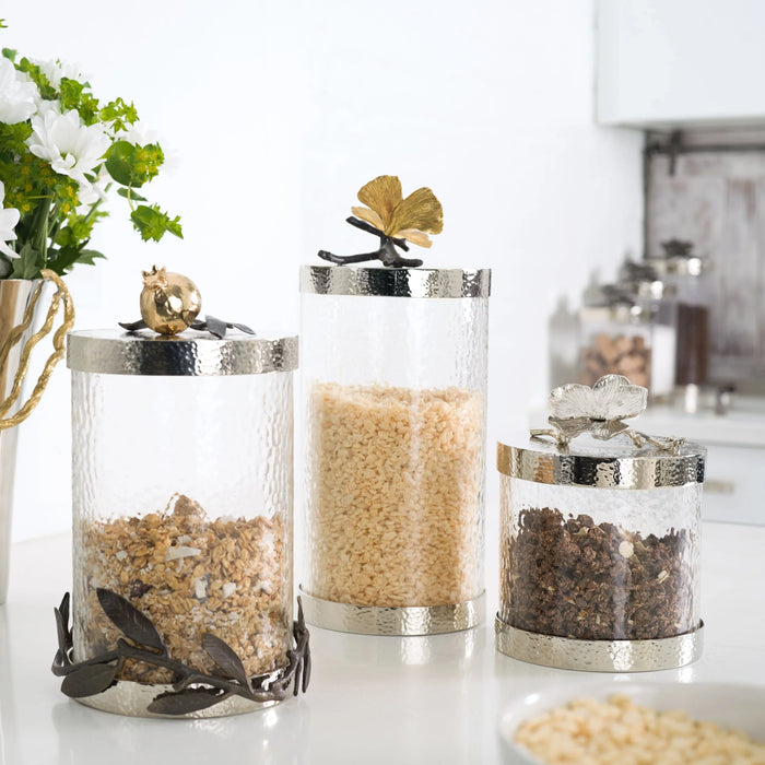 Michael Aram Butterfly Ginkgo Canisters