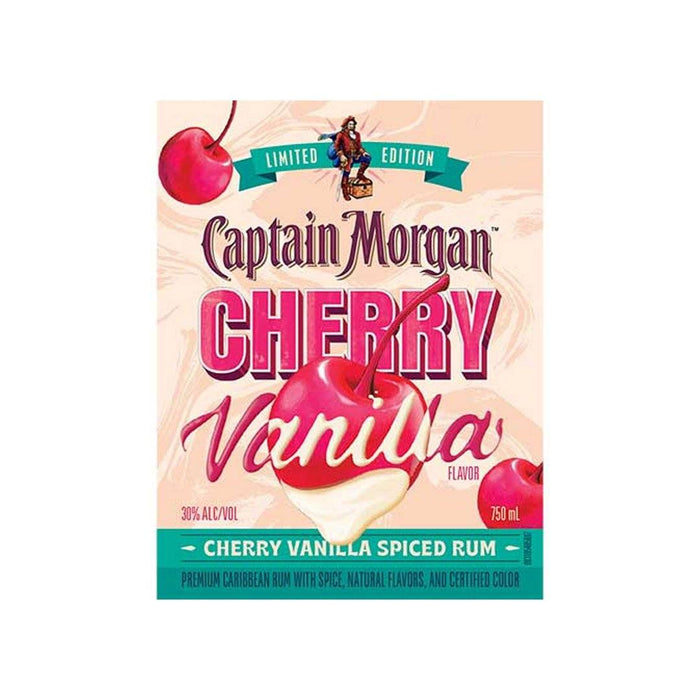 Captain Morgan Cherry Vanilla Spiced Rum Flavoured Rum Captain Morgan