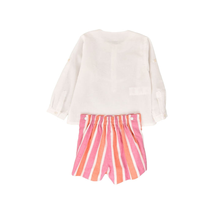 Caro Colorful Long  Sleeve 2-Piece Boy Set