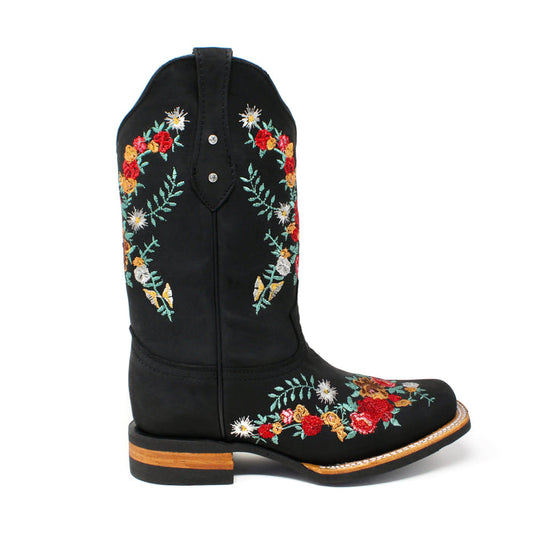 "Carolina" Artillero Narrow Square Toe Cowgirl Boot