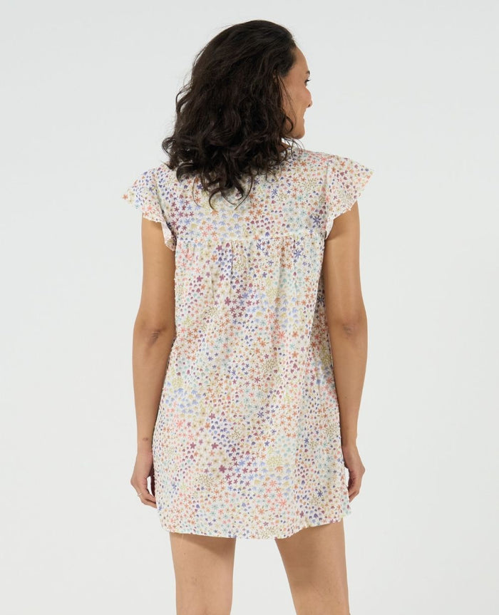 Caroline Maternity and Nursing Nightdress – Multicolour