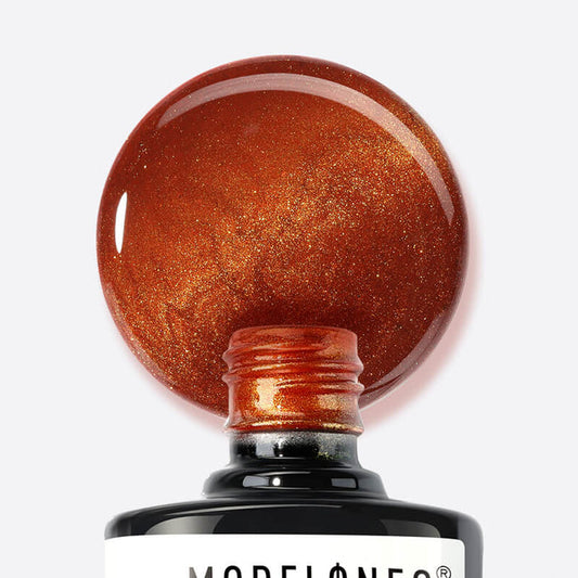 Coffee Amber - Modelones Gel Nail Polish Cat Eye Gel 15ml Inspire Gel MODELONES #coffee-amber