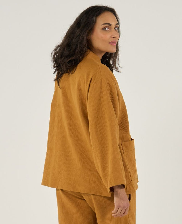 Celia maternity and nursing jacket - Cumin