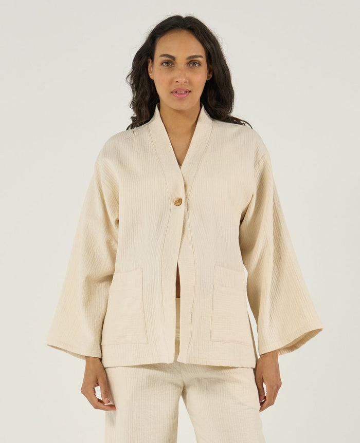 Celia Maternity Jacket – Natural