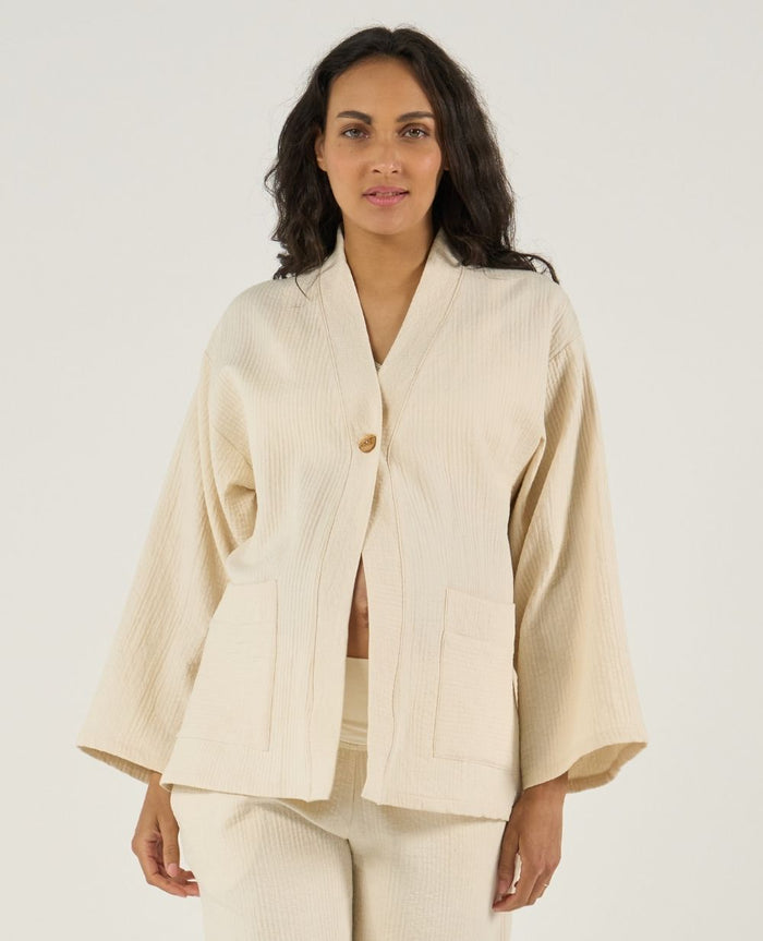 Celia Maternity Jacket – Natural
