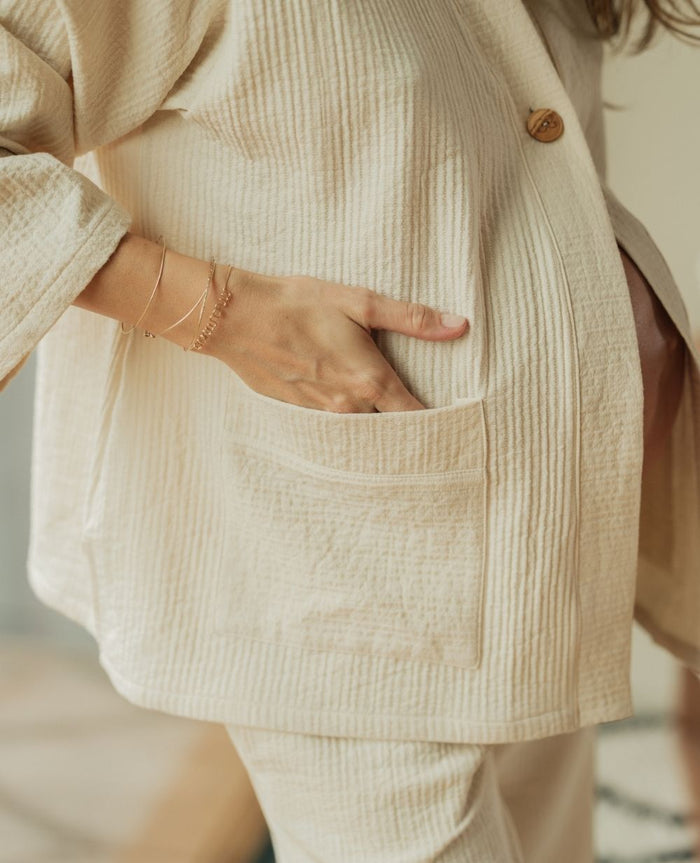 Celia Maternity Jacket – Natural