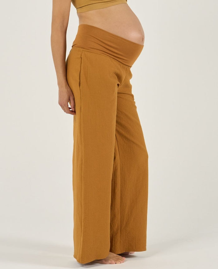 Celia maternity pants - Cumin