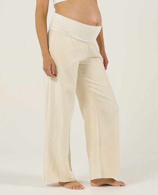 Celia Maternity Pants – Natural
