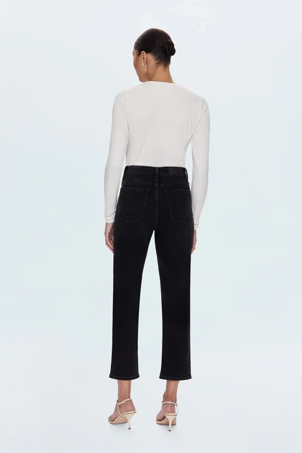 Charlie High Rise Straight - Dark Midnight