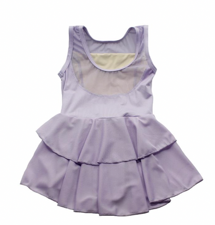 Child Mesh Yoke Tank Dress (MOT4140)