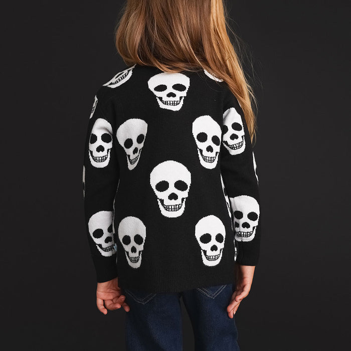 Classic Skelly Jacquard Cardigan