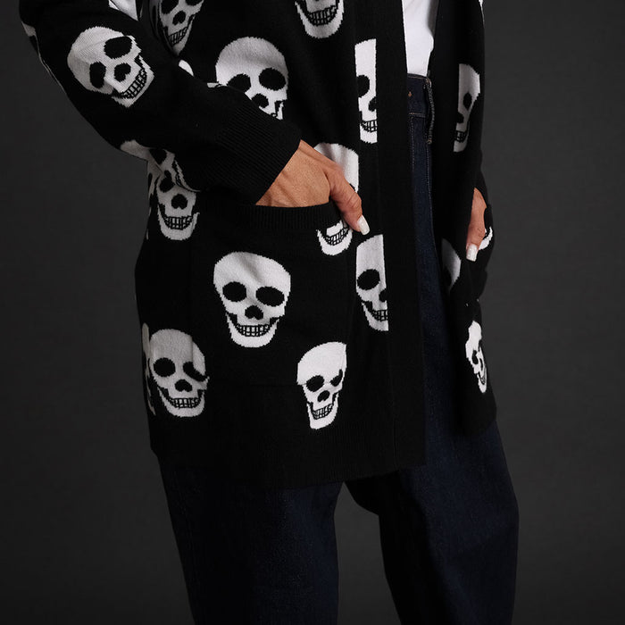 Classic Skelly Women's Jacquard Cardigan