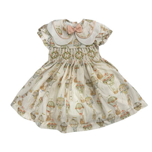 Clementina Hot Air Balloons Animals Girl Dress