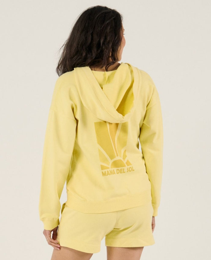 Coconut maternity and nursing hoodie - Vanilla