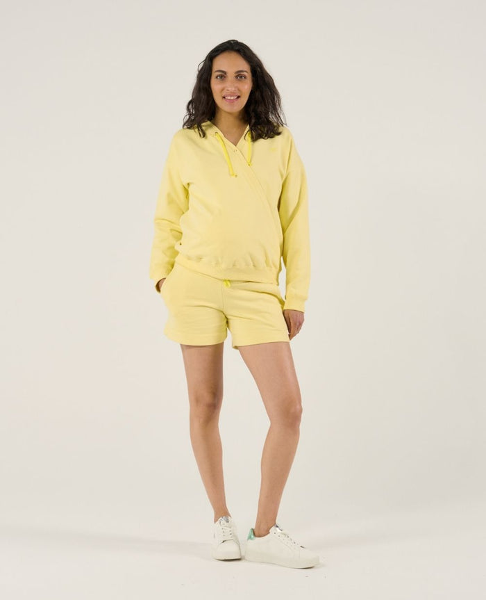 Coconut maternity and nursing hoodie - Vanilla