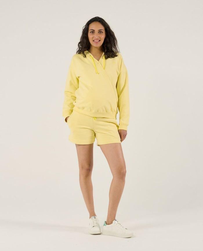 Coconut maternity short - Vanilla