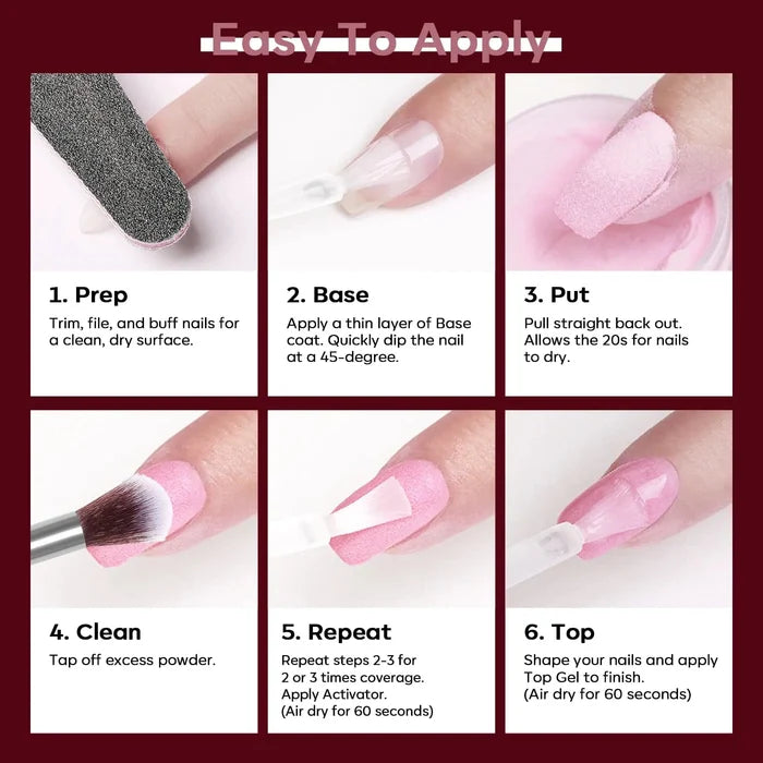 Coconut Beach Dip Powder MODELONES #