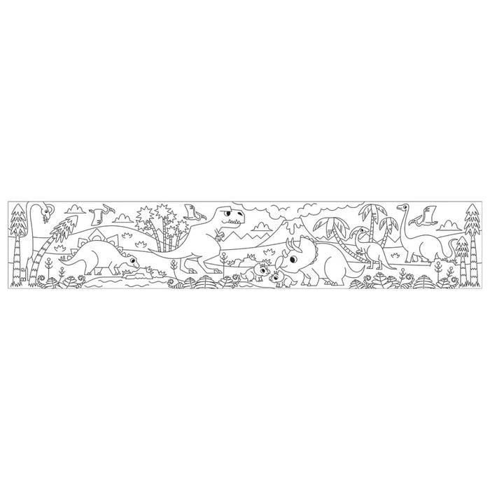 Colouring Roll - Mighty Dinosaurs