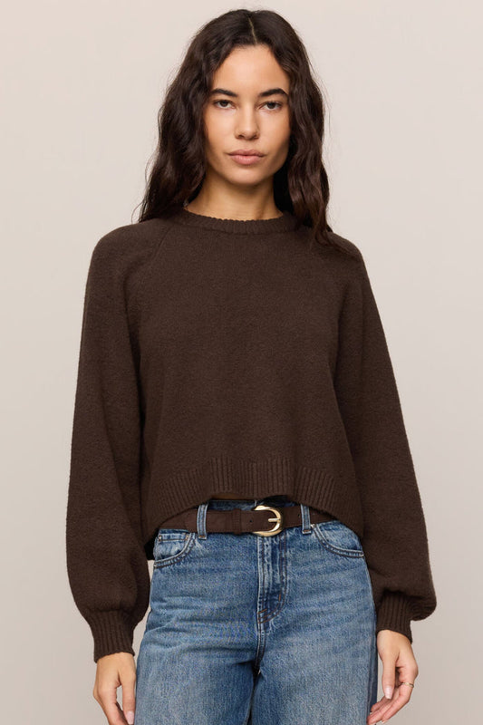 Coming Up Sweater - Dark Chocolate