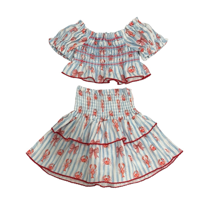Crab Girl 2-Pc Set